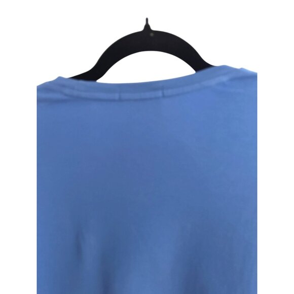 Polo Ralph Lauren Medium Blue Mens Slim Fit T-Shirt Crew Neck Mens Short Sleeve - Picture 9 of 10